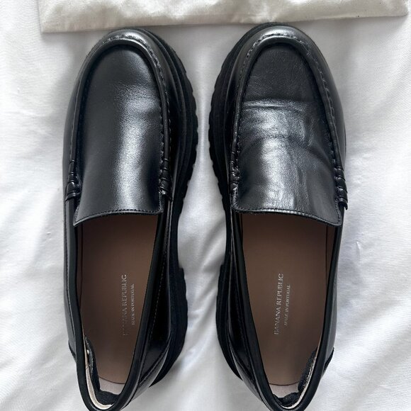Banana Republic Loafers - Italian Leather Lug-Sole Loafer - Picture 1 of 3